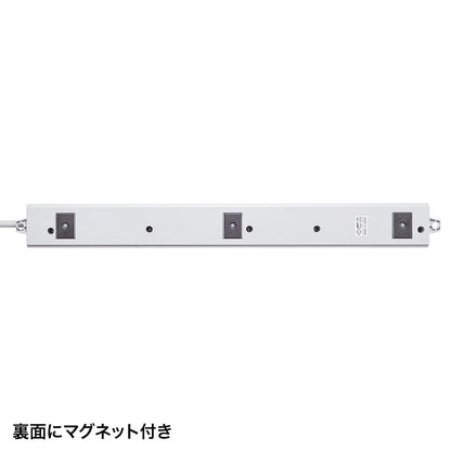 PC-compatible power strip TAP-RE4MN