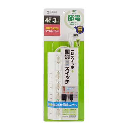 Power saving power strip TAP-S29-3W