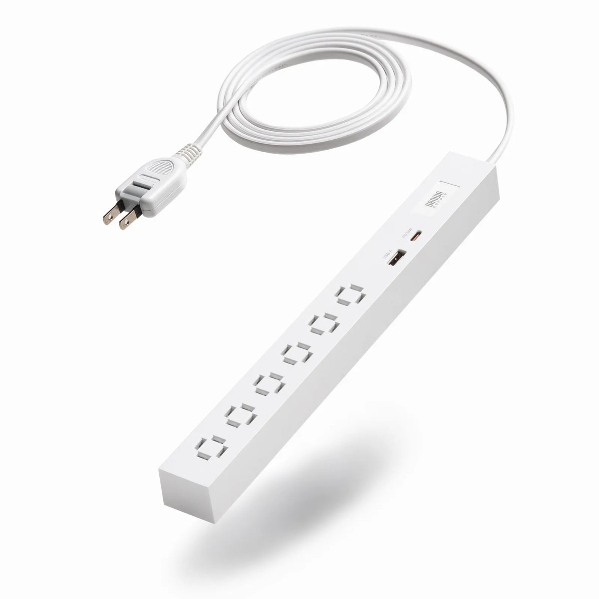 Slim Power Strip (6 AC outlets, A1 + C1, PD33W) TAP-SLIM6UC-15W