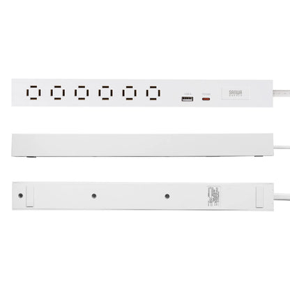 Slim Power Strip (6 AC outlets, A1 + C1, PD33W) TAP-SLIM6UC-15W