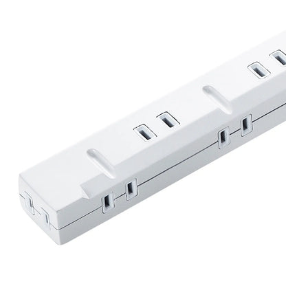 スリムタップUSB充電機能付き TAP-SLIM8U-1