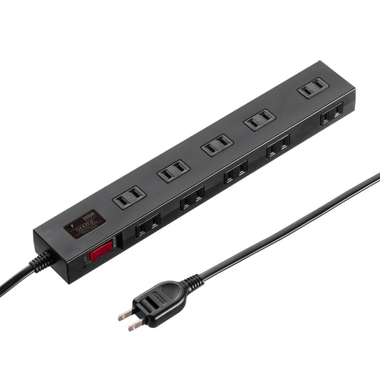 Surge protector power strip, 1m, black, TAP-SP2110N-1BK