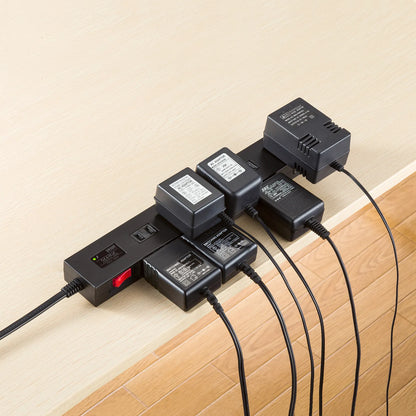 Surge protector power strip, 1m, black, TAP-SP2110N-1BK
