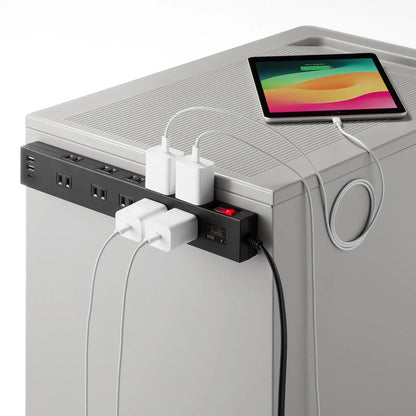 雷タップ 10個口＋USB-A+Type-C(PD20W) TAP-SP2110NUC-1BK
