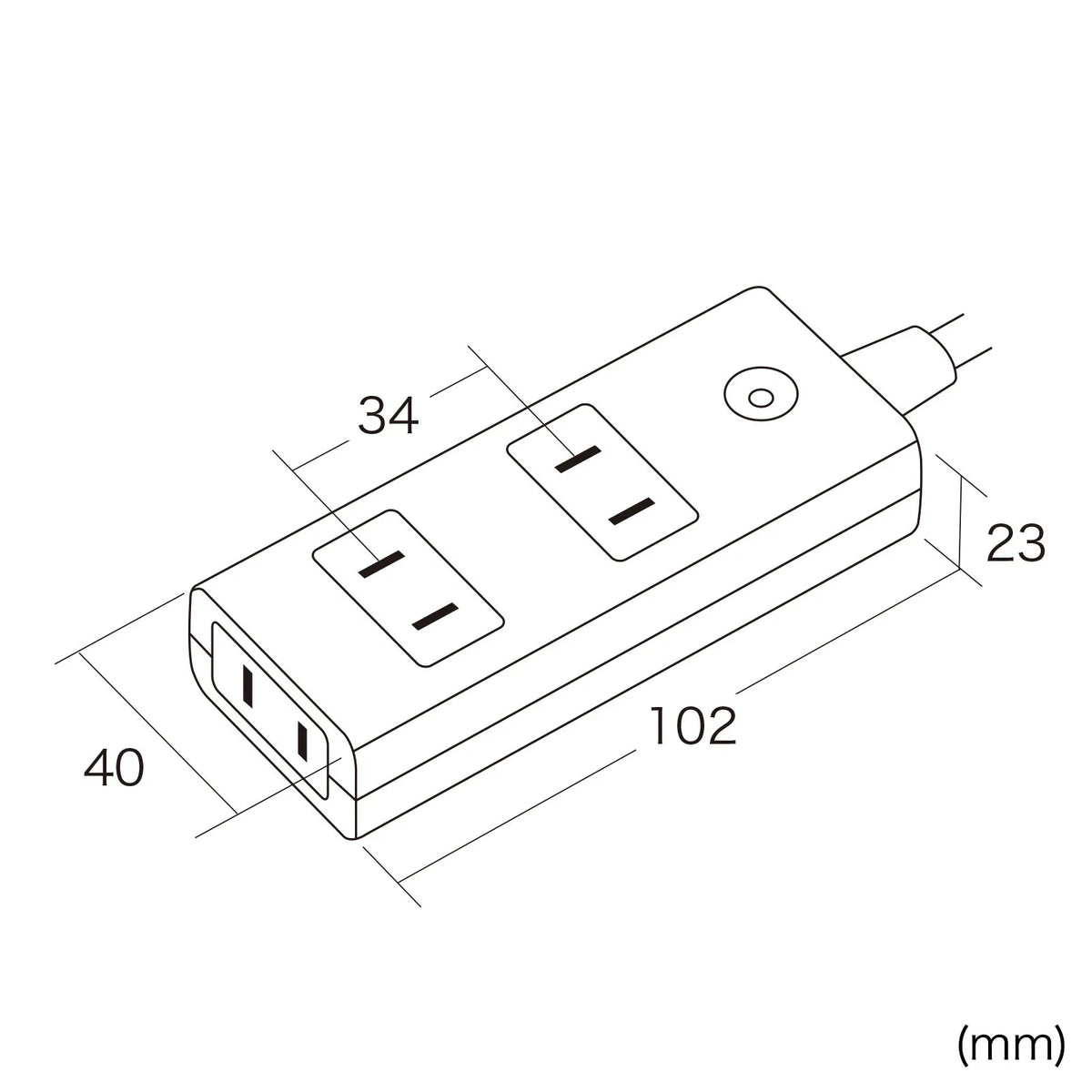 Surge protector power strip TAP-SP2113MG-1WN