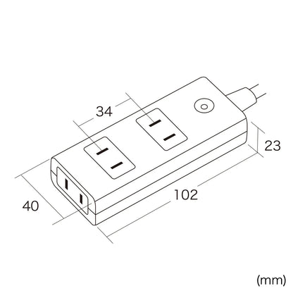 Surge protector power strip TAP-SP2113MG-1WN