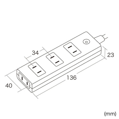 Surge protector power strip TAP-SP2114MG-1WN
