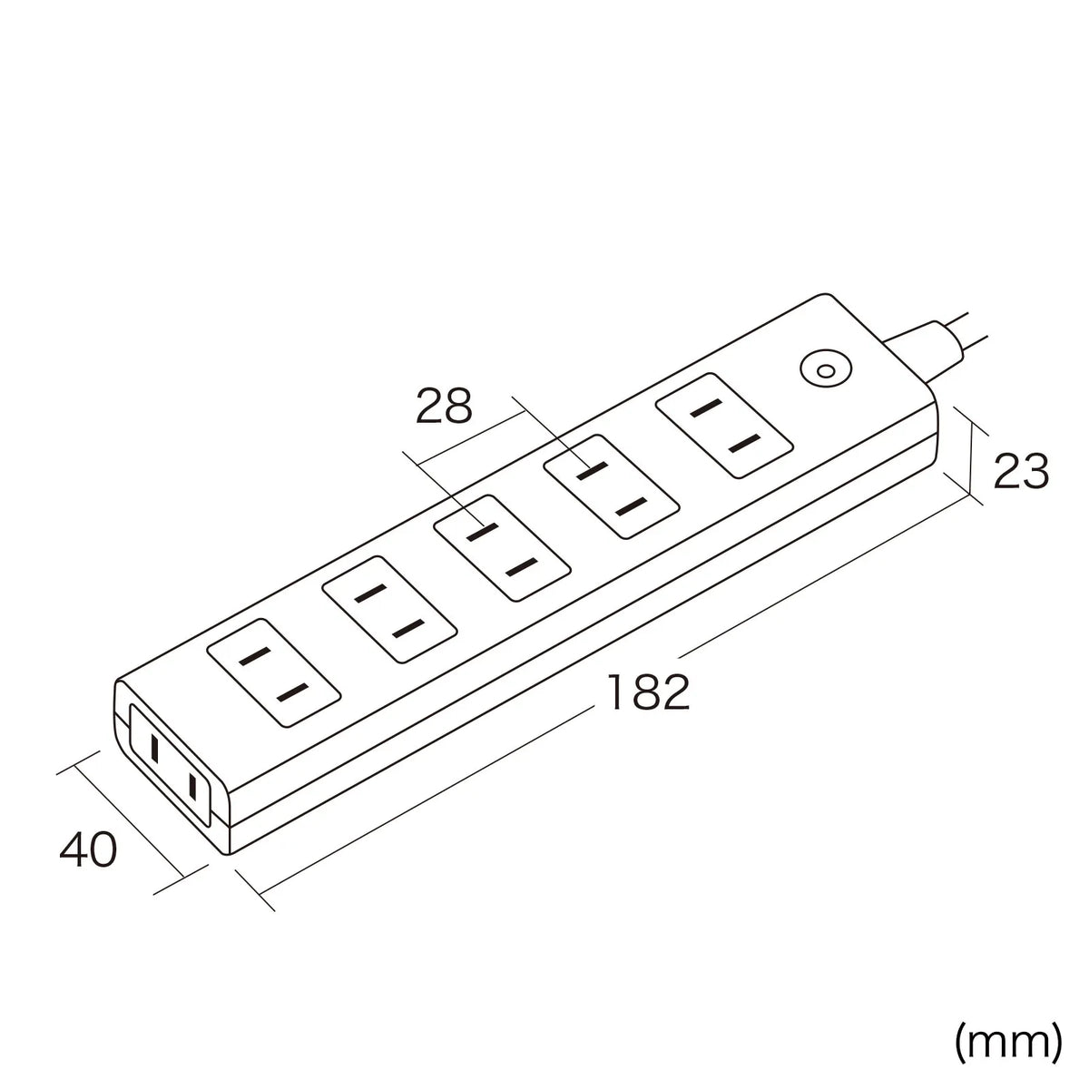 Surge protector power strip TAP-SP2116MG-1WN