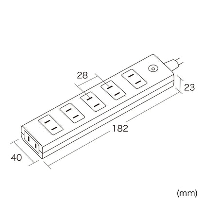Surge protector power strip TAP-SP2116MG-1WN