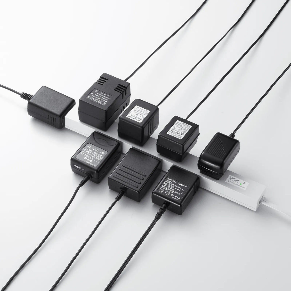 Slim surge protector power strip TAP-SPSLIM8N-2