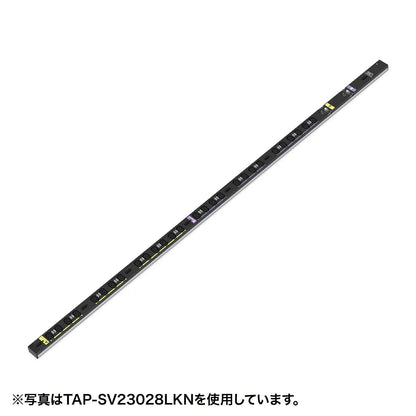 19インチサーバーラック用コンセント 200V(30A) 抜け防止ロック機能付き TAP-SV23012LKN