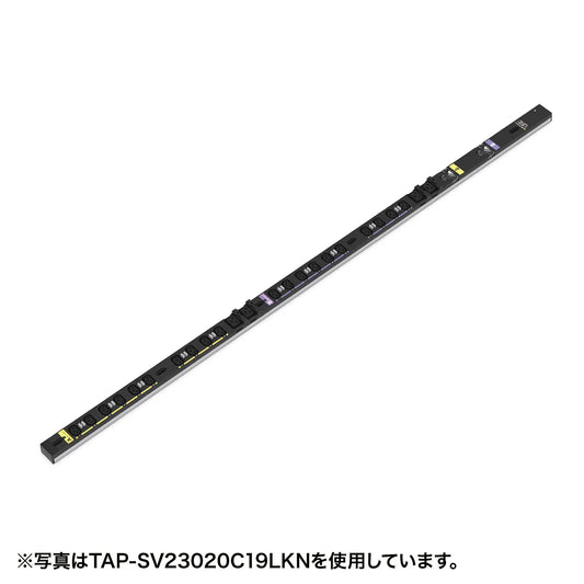 19-inch server rack power outlet, 200V (30A), TAP-SV23024C19LKN
