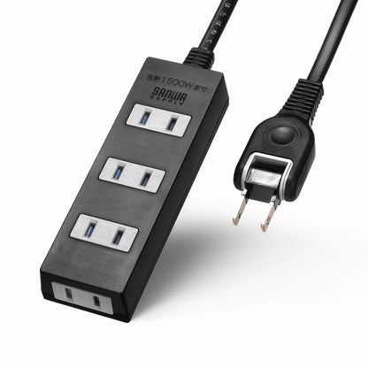 Fire prevention power strip TAP-TSH45BKN2
