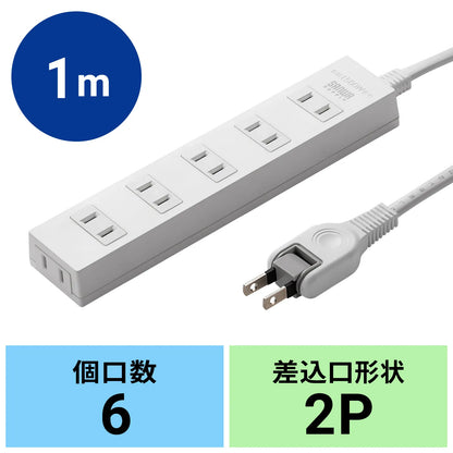 Fire prevention power strip TAP-TSH61N2