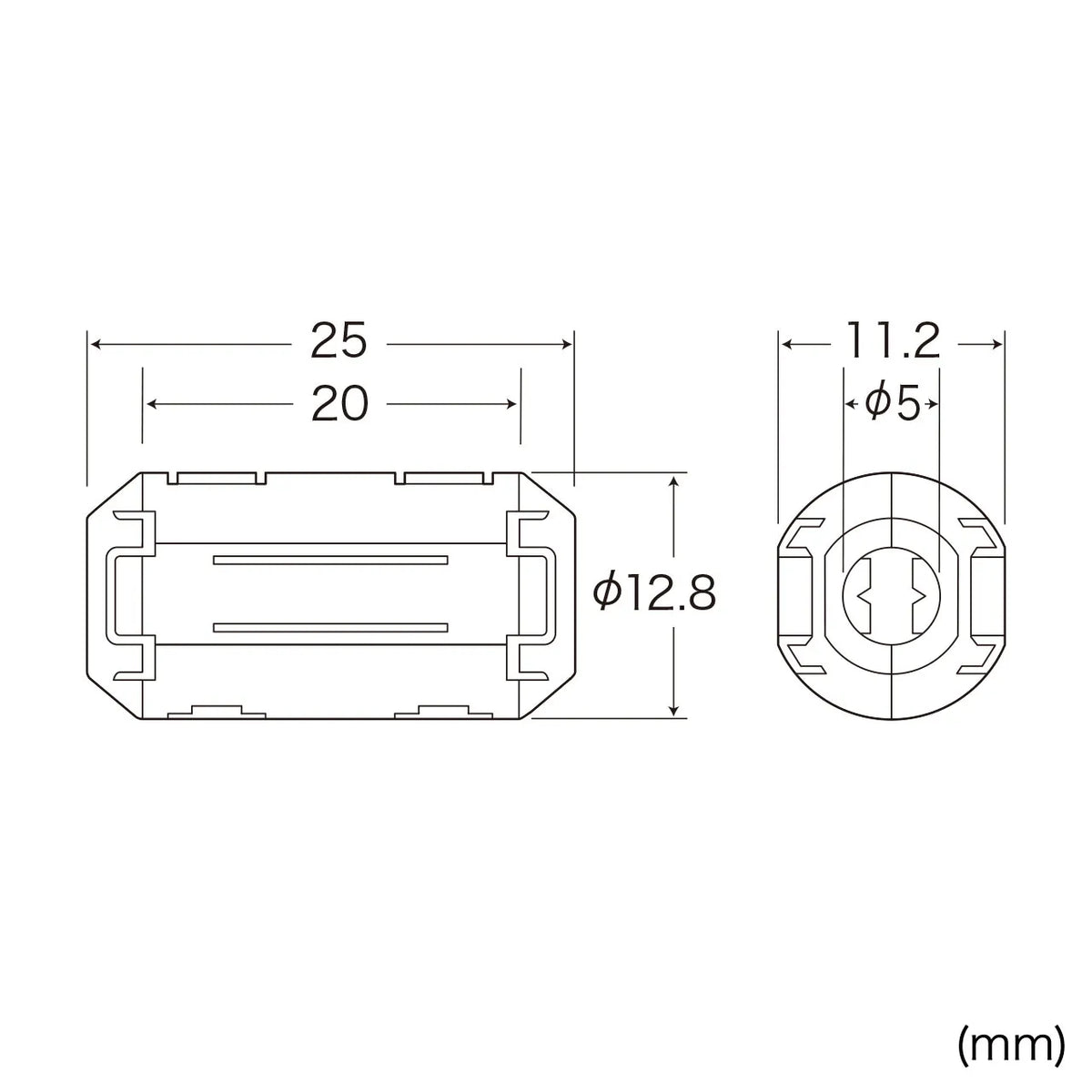Ferrite core TEL-NF1N
