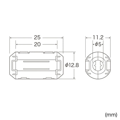 Ferrite core TEL-NF1N