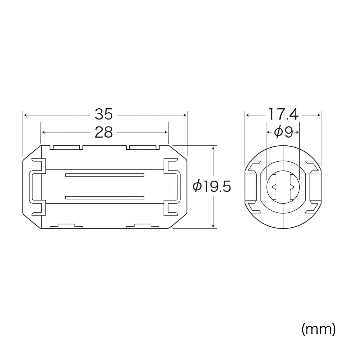 Ferrite core TEL-NF2N