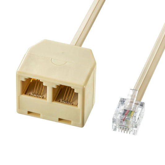 Telephone extension/distribution cable TEL-Y9-2K2