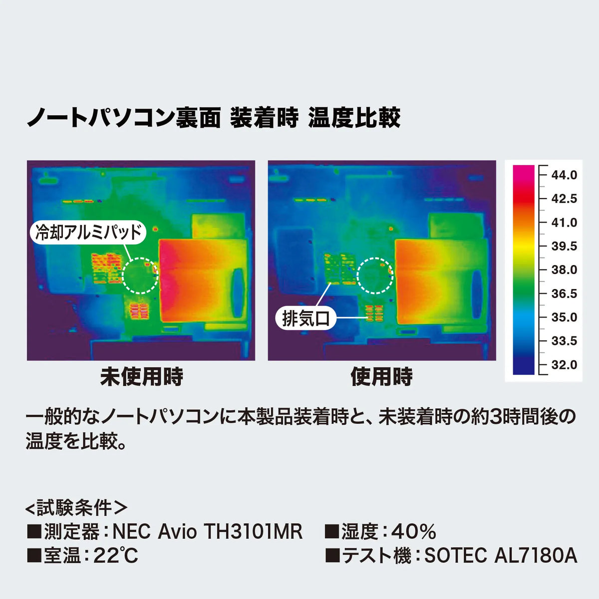 ノートパソコン冷却パット TK-CLNP3SV