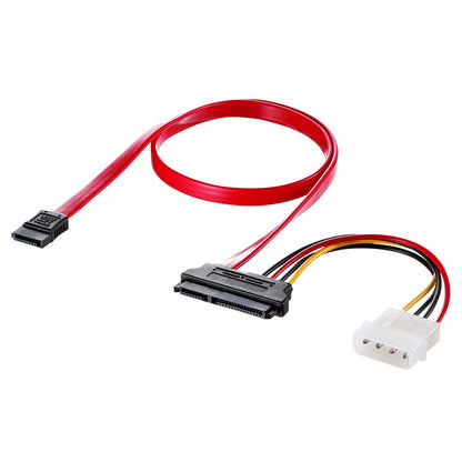 Power connector integrated SATA cable (0.5m) TK-PWSATA7-05
