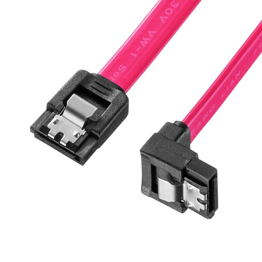 Downward L-shaped Serial ATA3 Cable TK-SATA3-03SL