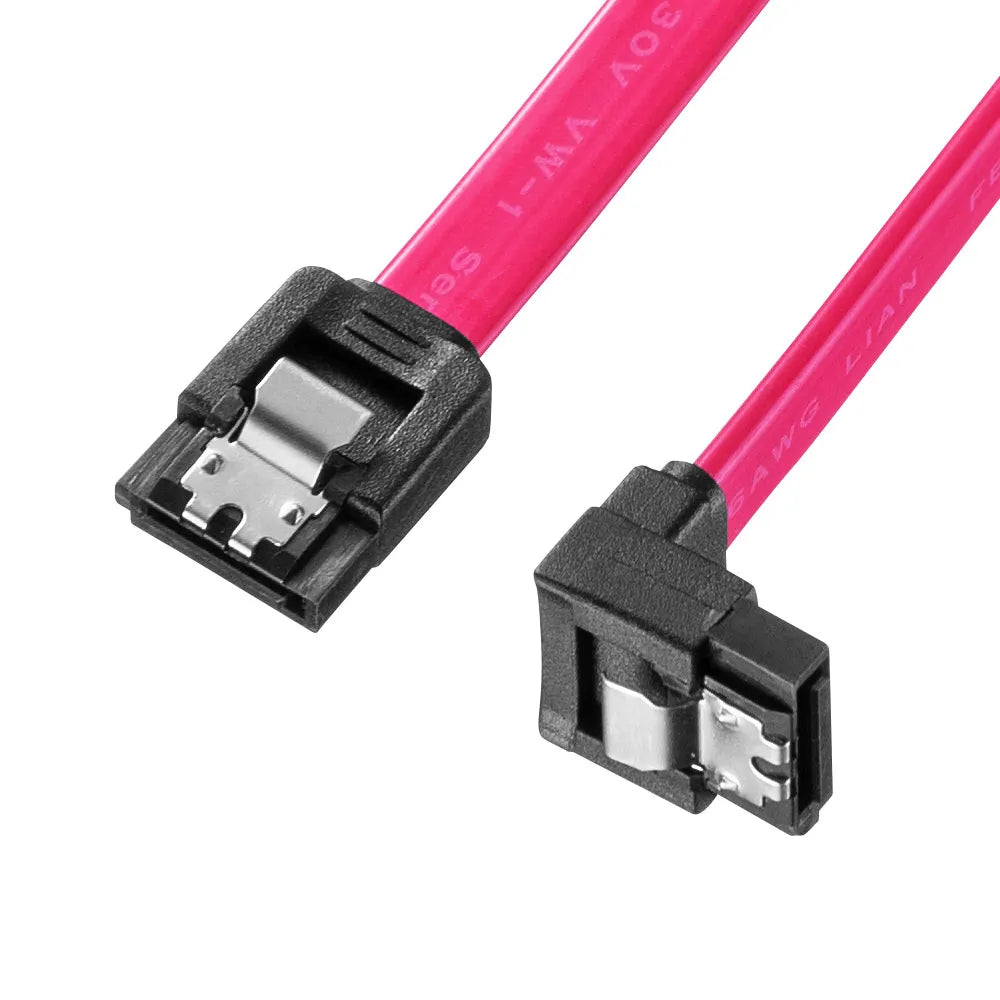Downward L-shaped Serial ATA3 Cable TK-SATA3-05SL