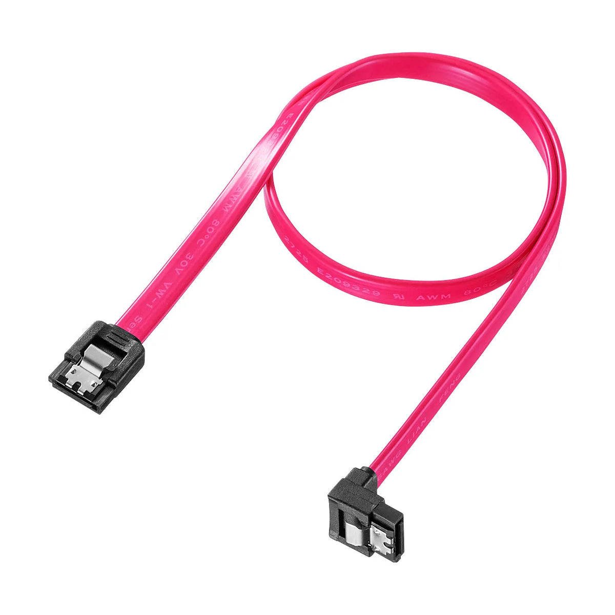 Downward L-shaped Serial ATA3 Cable TK-SATA3-05SL