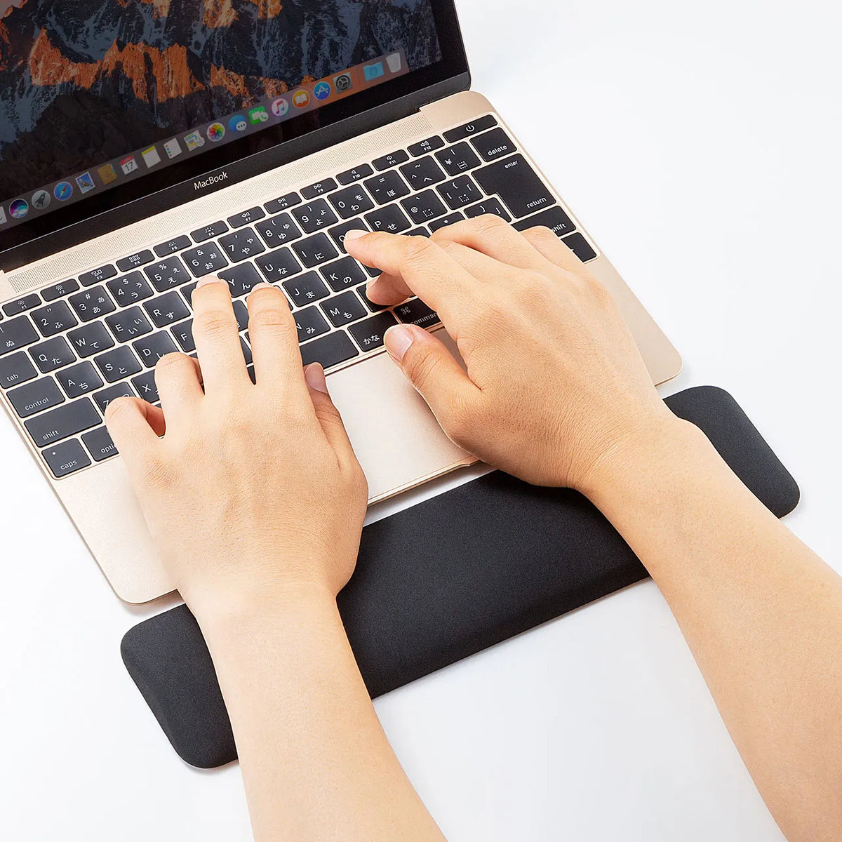 Slim Wrist Rest (Medium Size) TOK-ERG6BK-M