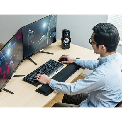 Extra-large low-rebound wrist rest TOK-MU4BK
