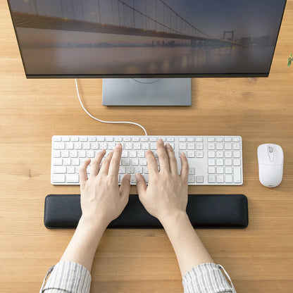 Low-rebound wrist rest (antibacterial) TOK-MU6BK-L