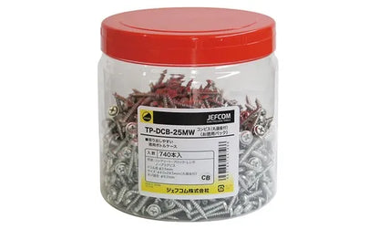Value Pack Combi Screws (with round head base) TP-DCB-25MW