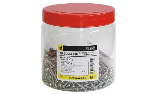 Value Pack Combi Screws (Stainless Steel, Round Head) TP-DCM-425M