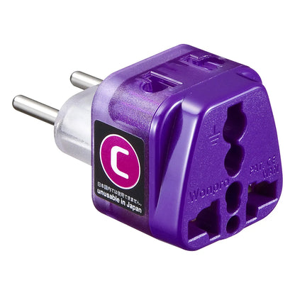 Overseas power adapter, Eleplug W-C (for all of Europe) TR-AD14