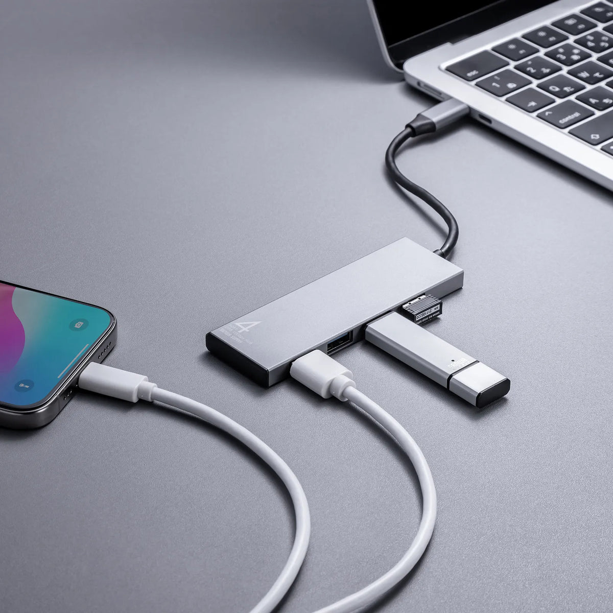 USB 10Gbps Type-C Hub (4 Ports) USB-10TC13SV