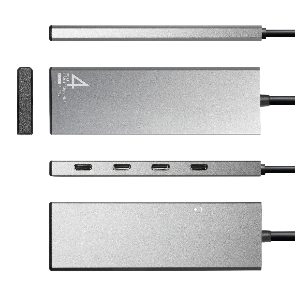 USB 10Gbps Type-C Hub (4 ports) USB-10TCP38SV