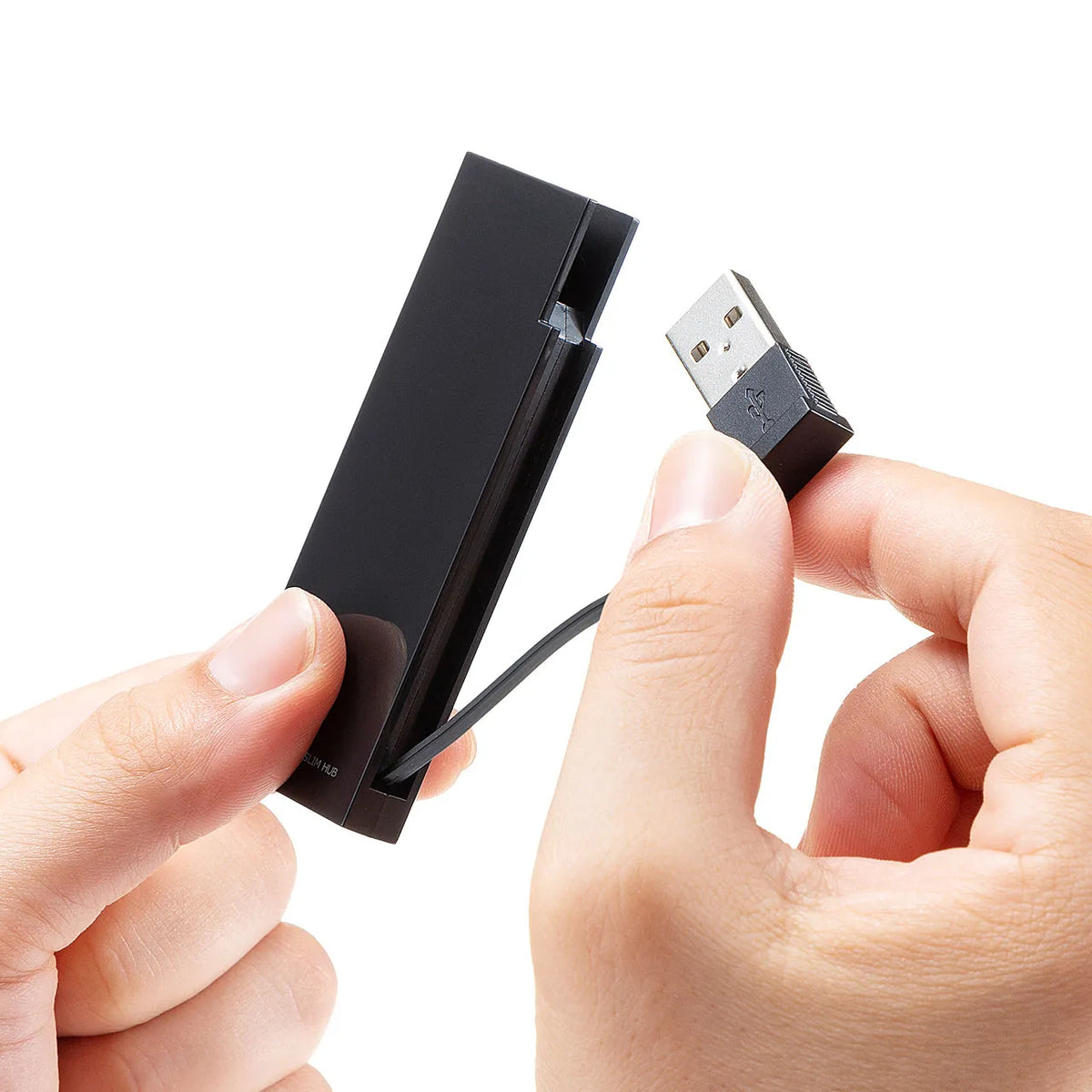 USB 2.0 Hub (4-port, Black) USB-2H416BK