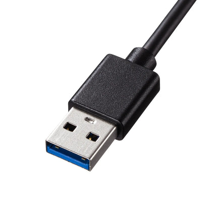 USB 3.2 Gen1 Hub with Gigabit LAN Adapter USB-3H322BKN