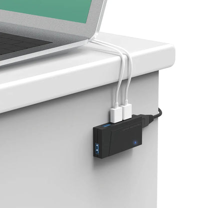USB3.2 Gen1 4ポートハブ（4ポート・バスパワー） USB-3H417BKN