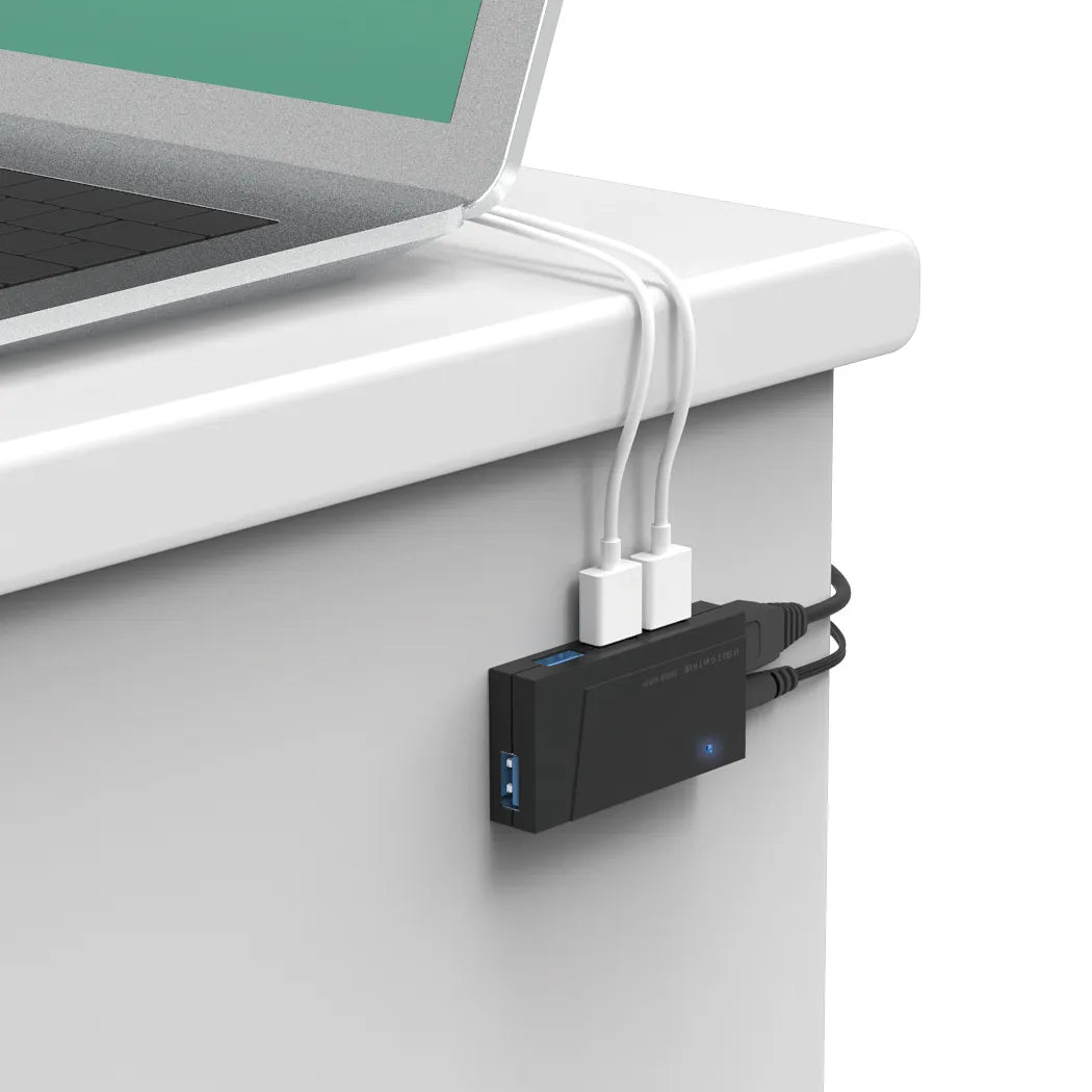 USB 3.2 Gen1 4-Port Hub (4 ports, self-powered/bus-powered) USB-3H418BKN