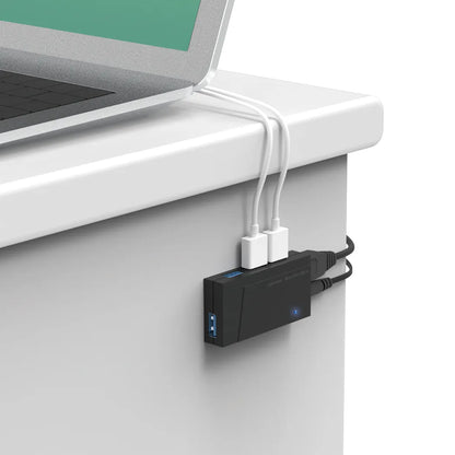 USB 3.2 Gen1 4-Port Hub (4 ports, self-powered/bus-powered) USB-3H418BKN