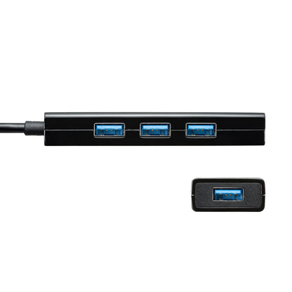 急速充電ポート付きUSB3.1 Gen1 ハブ USB-3H420BK