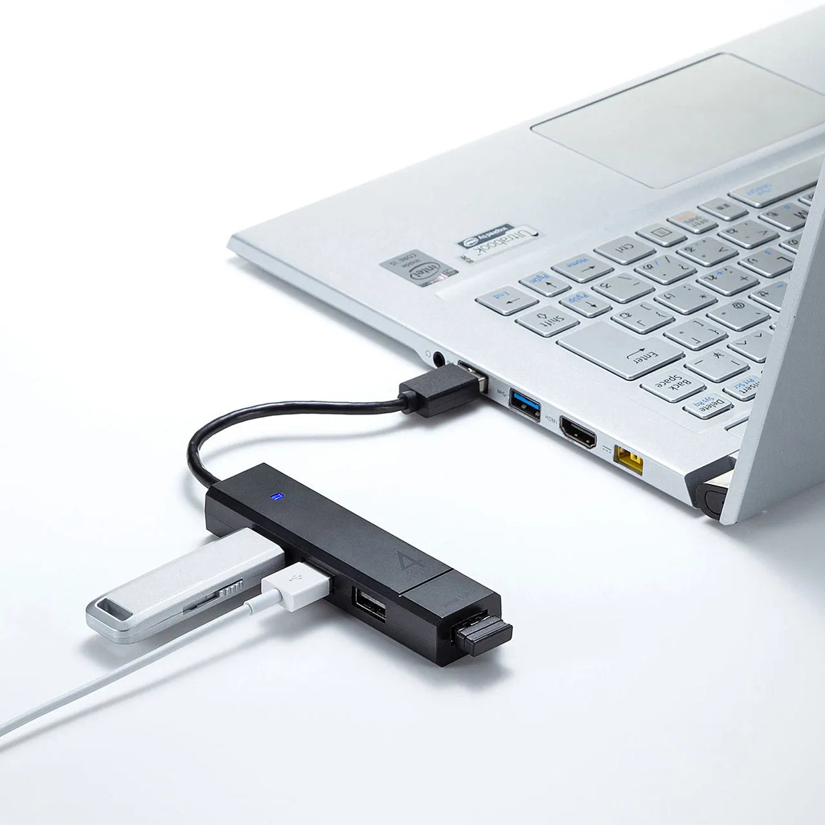 USB 3.1 Gen1 + USB 2.0 Combo Hub USB-3H421BK