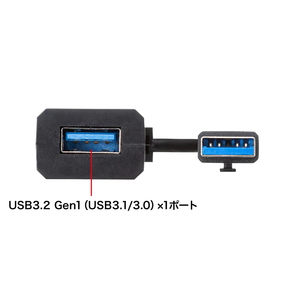 USB 3.1 Gen1 + USB 2.0 Combo Hub USB-3H421BK