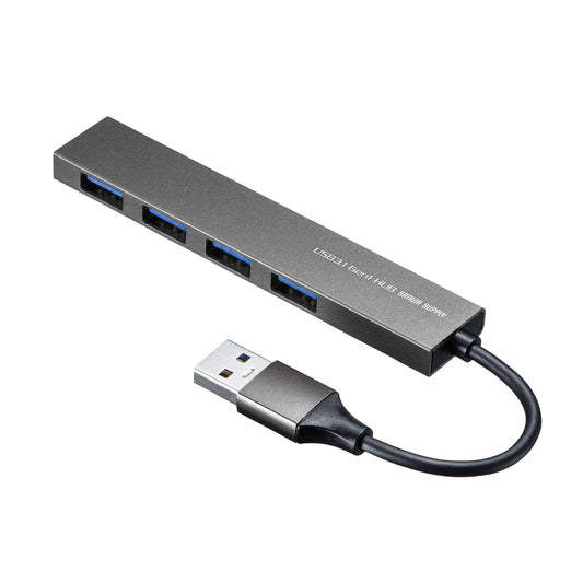 USB 3.2 Gen1 4-Port Slim Hub USB-3H423SN
