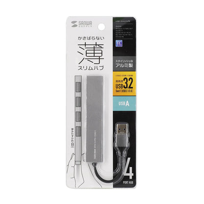 USB 3.2 Gen1 4-Port Slim Hub USB-3H423SN