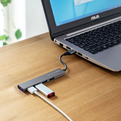USB 3.2 Gen1 4-Port Slim Hub USB-3H423SN