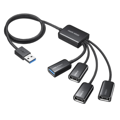 USB 3.2 Gen1 + USB 2.0 Combo Hub (4 Ports) USB-3H436BK