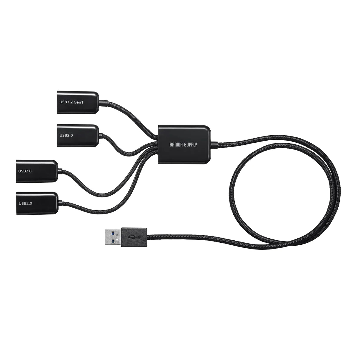 USB 3.2 Gen1 + USB 2.0 Combo Hub (4 Ports) USB-3H436BK