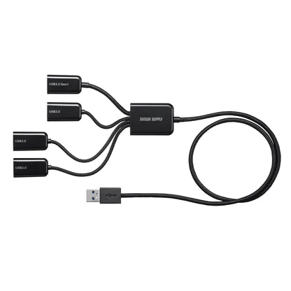 USB 3.2 Gen1 + USB 2.0 Combo Hub (4 Ports) USB-3H436BK