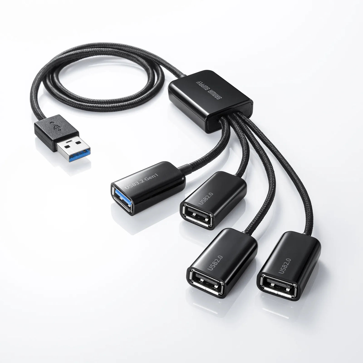 USB 3.2 Gen1 + USB 2.0 Combo Hub (4 Ports) USB-3H436BK